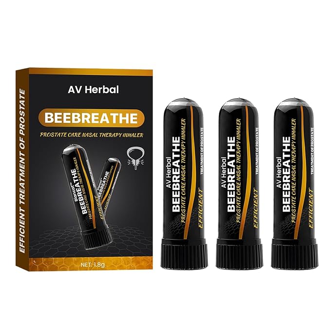 BeeBreathe | Prostate Care Nasal Therapy Inhaler | Supports Urinary Function, Immunity, Energy & Prostate Health | Natural Support for Men's Vitality